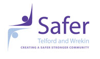 Safer Telford logo